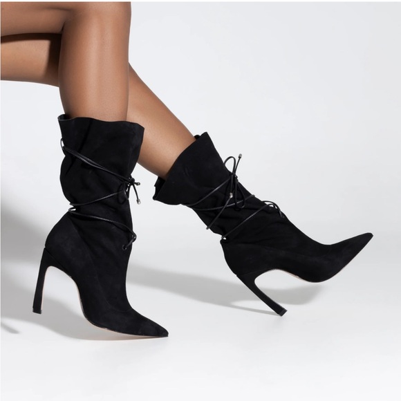 SCHUTZ Shoes - Schutz
Maryana Lace Cow Suede Boot